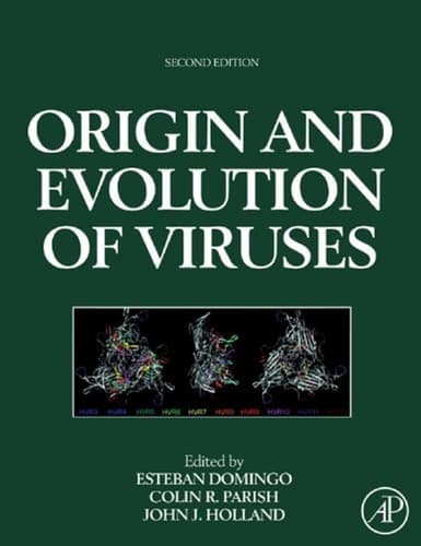 Tapa de Origin and evolution of viruses