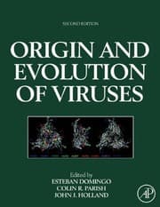 Tapa de Origin and evolution of viruses