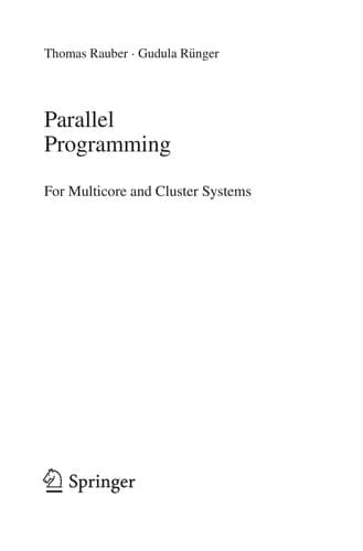 Tapa de Parallel Programming