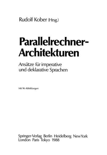 Tapa de Parallelrechner-Architekturen