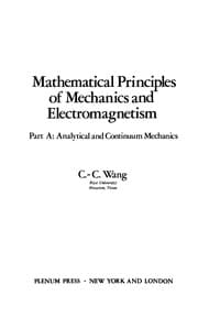 Tapa de Part A:Analytical and Continuum Mechanics (Human Nutrition)