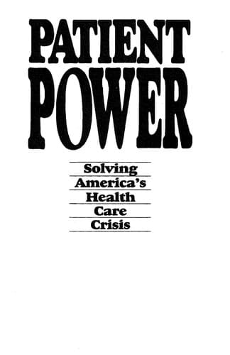 Tapa de Patient power
