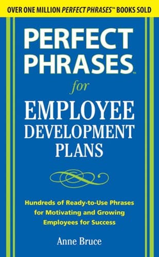 Tapa de Perfect phrases for employee development plans
