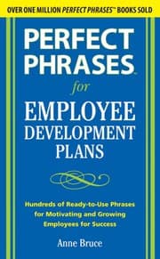 Tapa de Perfect phrases for employee development plans