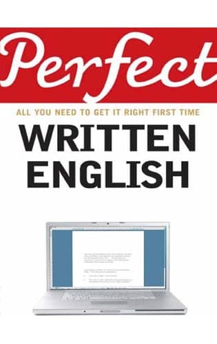 Tapa de Written English