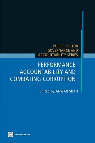 Tapa de Performance accountability and combating corruption