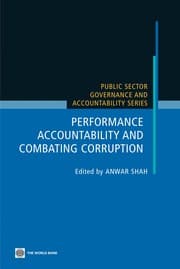 Tapa de Performance accountability and combating corruption