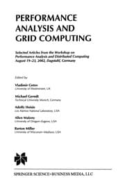 Tapa de Performance Analysis and Grid Computing