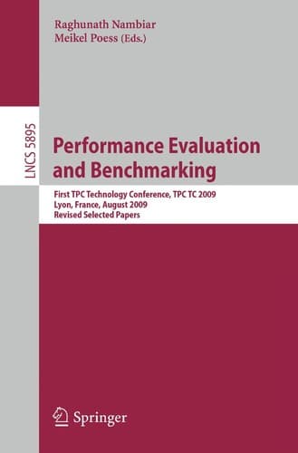 Tapa de Performance Evaluation and Benchmarking