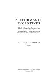 Tapa de Performance incentives