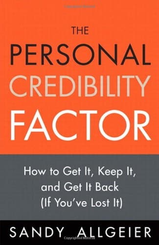 Tapa de The personal credibility factor