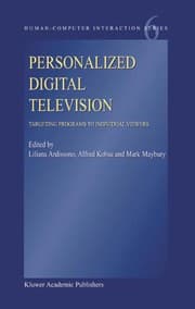 Tapa de Personalized digital television