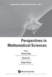 Tapa de Perspectives in mathematical sciences