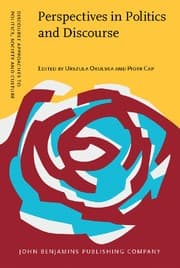 Tapa de Perspectives in politics and discourse