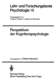 Tapa de Perspektiven der Kognitionspsychologie