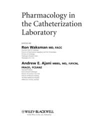 Tapa de Pharmacology in the catheterization laboratory