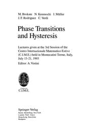 Tapa de Phase transitions and hysteresis