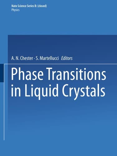 Tapa de Phase Transitions in Liquid Crystals