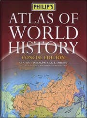 Tapa de Philip's Atlas of world history
