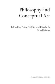 Tapa de Philosophy and conceptual art