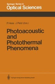 Tapa de Photoacoustic and Photothermal Phenomena