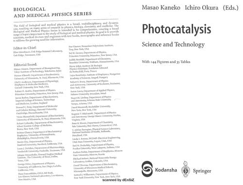 Tapa de Photocatalysis