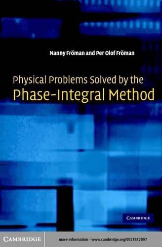Tapa de Physical Problems Solved by the Phase-Integral Method