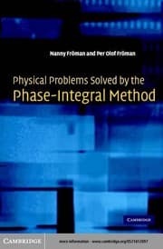 Tapa de Physical Problems Solved by the Phase-Integral Method