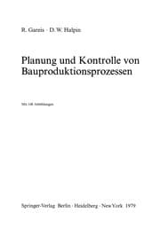 Tapa de Planung und Kontrolle von Bauproduktionsprozessen