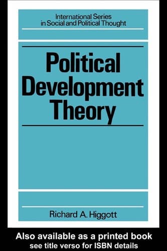 Tapa de Political development theory