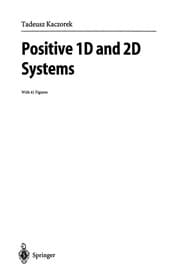 Tapa de Positive 1D and 2D Systems