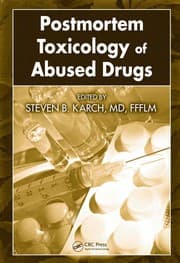 Tapa de Postmortem toxicology of abused drugs