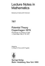 Tapa de Potential theory, Copenhagen 1979