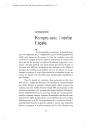 Tapa de Pour une re volution fiscale