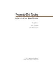 Tapa de Pragmatic Unit Testing in C# with Nunit
