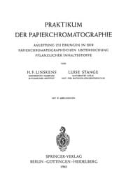 Tapa de Praktikum der Papierchromatographie