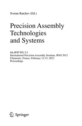 Tapa de Precision Assembly Technologies and Systems