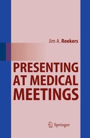 Tapa de Presenting at Medical Meetings