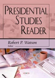 Tapa de Presidential Studies Reader