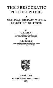 Tapa de Presocratic Philosophers