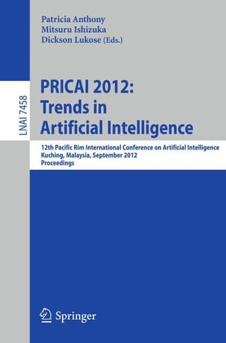 Tapa de PRICAI 2012: Trends in Artificial Intelligence