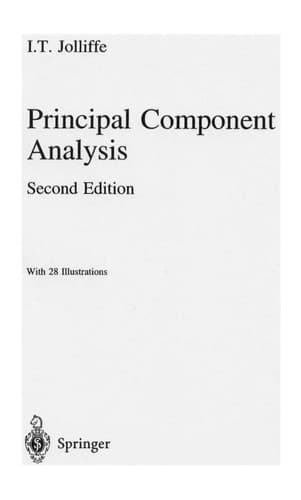 Tapa de Principal component analysis