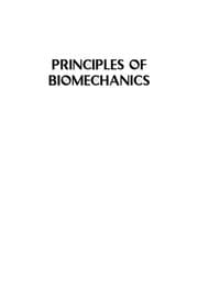 Tapa de Principles of Biomechanics