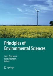 Tapa de Principles of environmental sciences