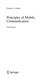 Tapa de Principles of mobile communication