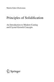 Tapa de Principles of solidification