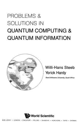 Tapa de Problems And Solutions In Quantum Computing And Quantum Information
