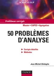 Tapa de 50 problèmes d'analyse