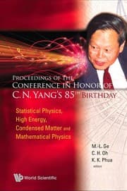Tapa de Statistical physics, high energy, condensed matter and mathematical physics