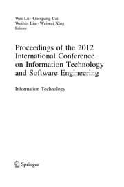 Tapa de Proceedings of the 2012 International Conference on Information Technology and Software Engineering
